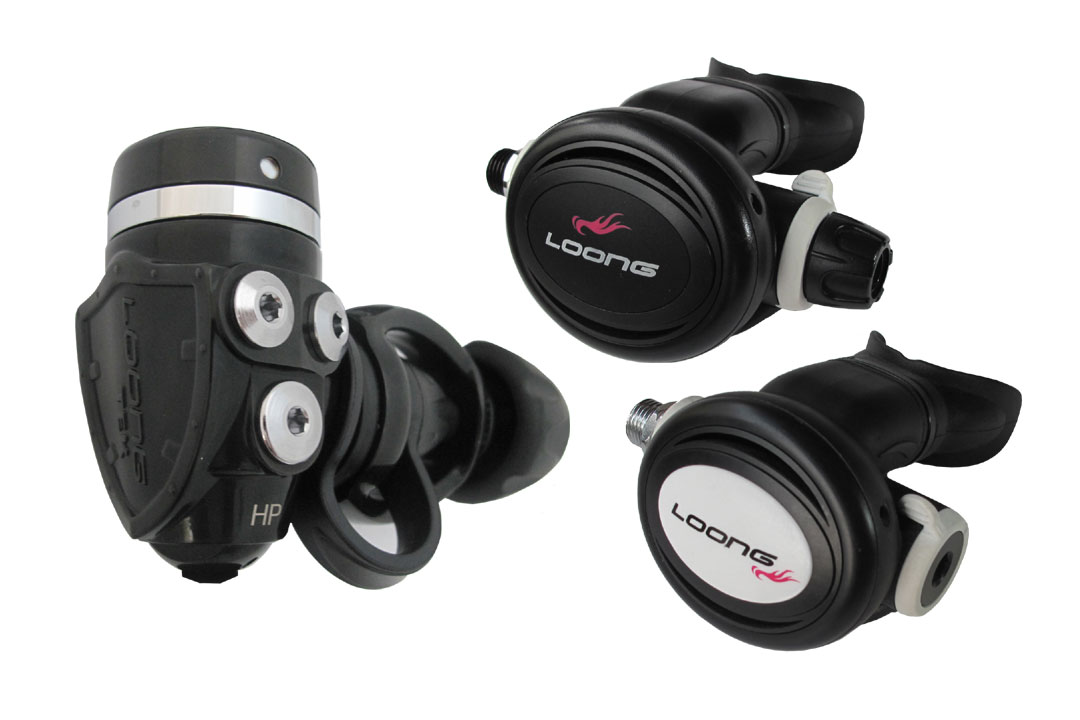 調節器組合8(神盾特仕組合-黑) 一級頭+主用二級+備用二級